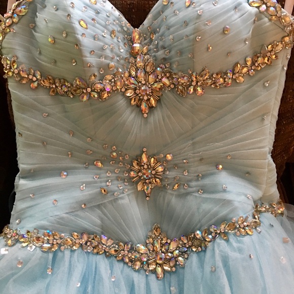 🔥PROM❤️PRINCESS STYLE DRESS - Picture 4 of 8
